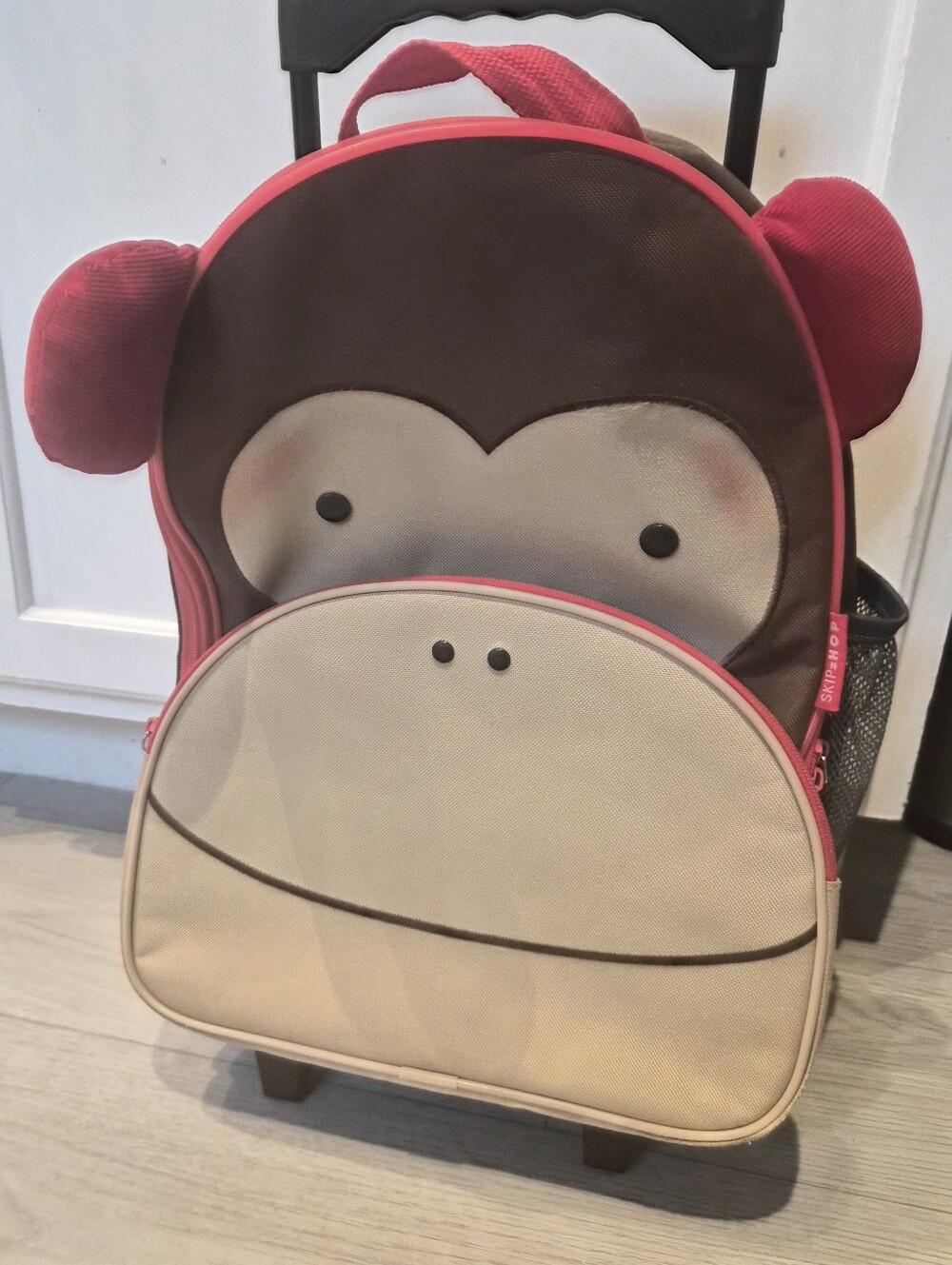 Skip Hop Brown Tan Monkey Kids Backpack